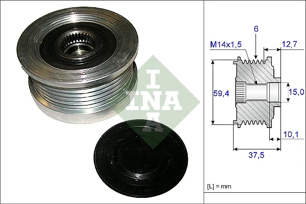 Alternator Freewheel Clutch